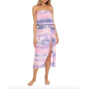 BECCA Free Bird Tie Dye Cover Up Dress